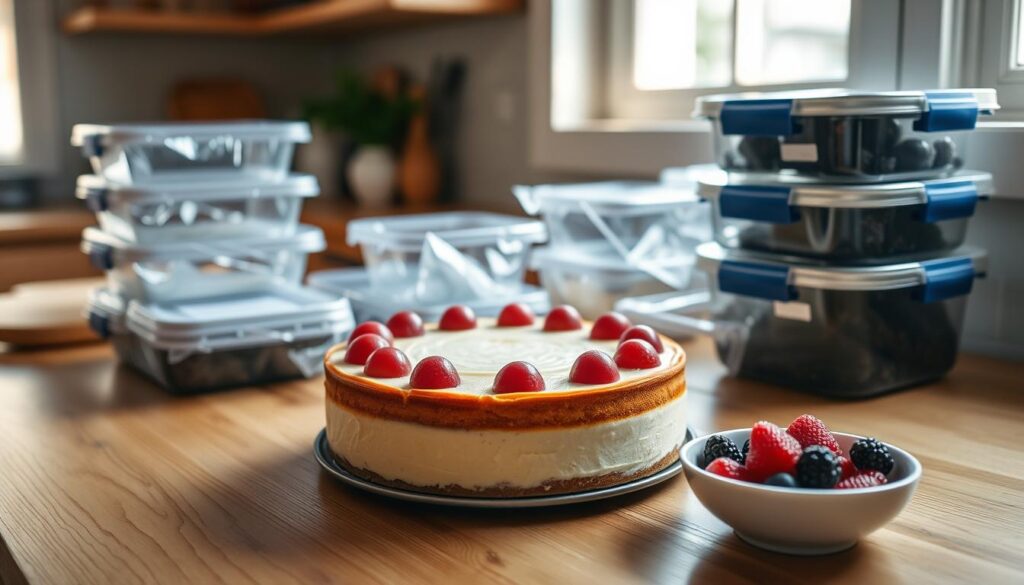 cheesecake storage