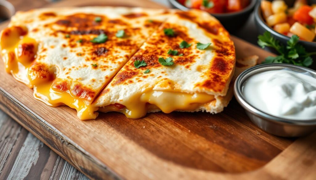 cheesy quesadilla