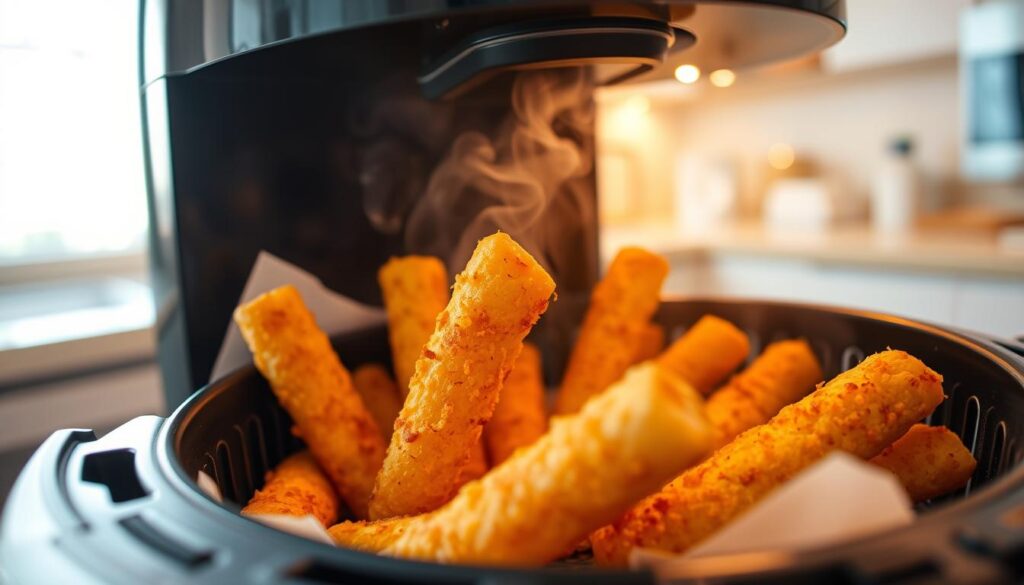 cooking frozen mozzarella sticks