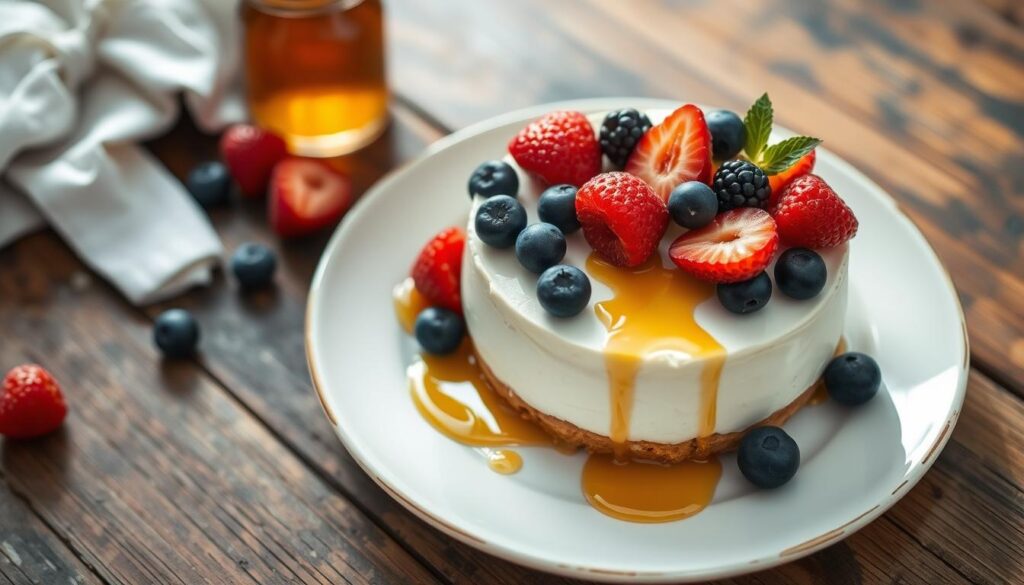 high-protein cheesecake