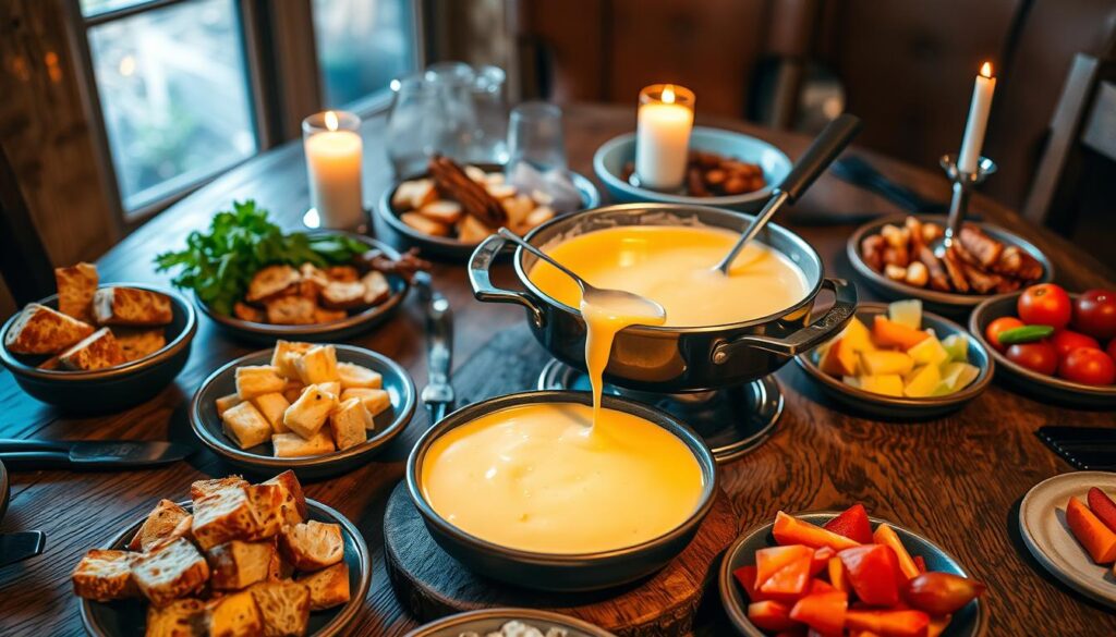 homemade cheese fondue