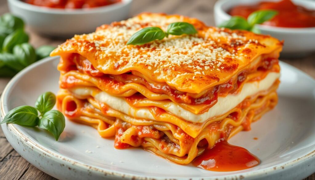 homemade cheese lasagna