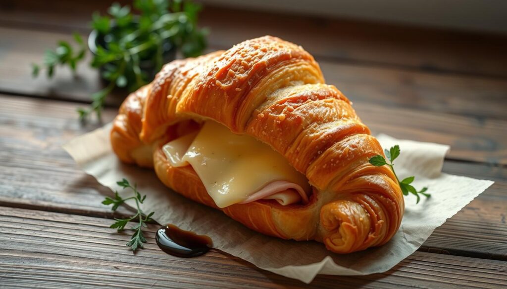 smoked turkey and Cheese Croissant