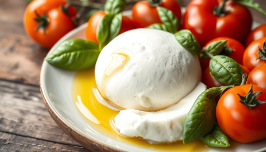 mozzarella burrata