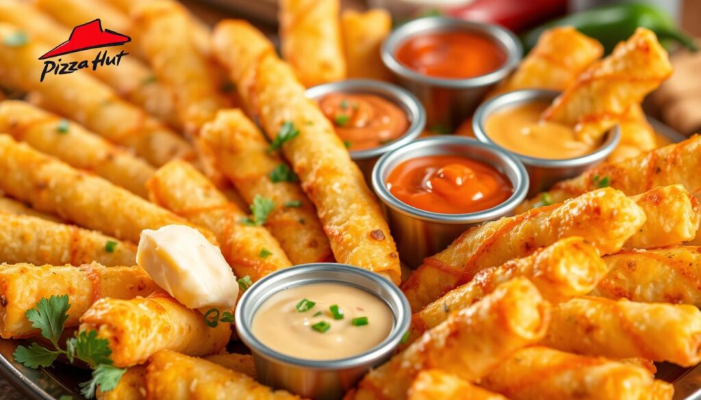 pizza hut cheese sticks flavors