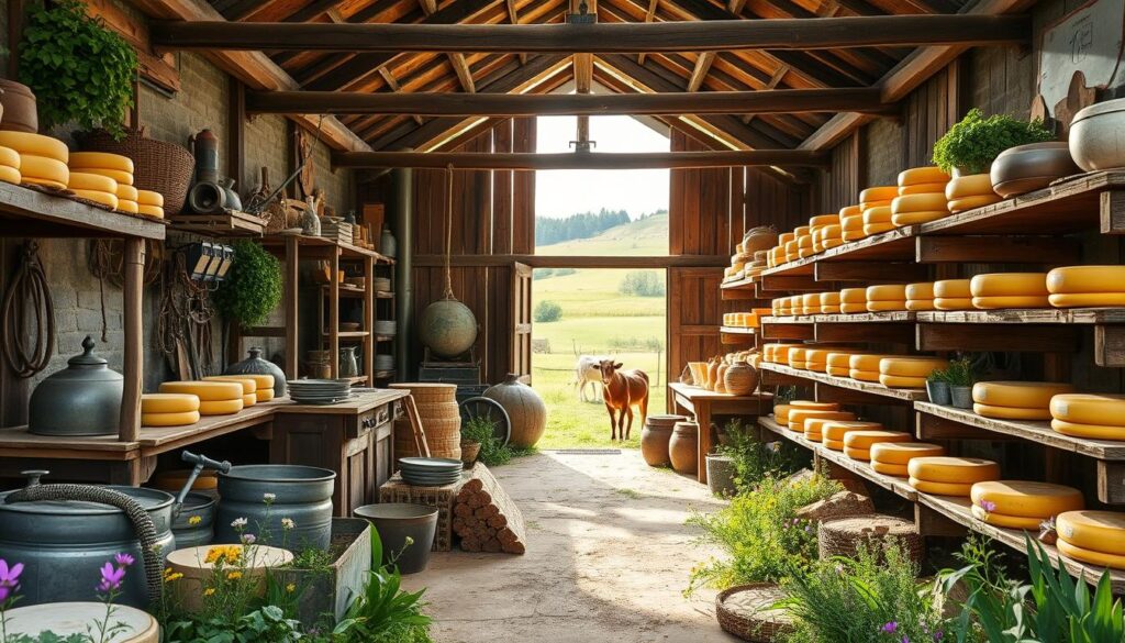 sustainable cheese making