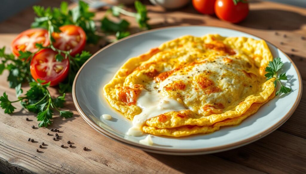 Cheese Omelettes