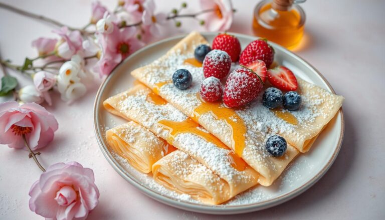 How to make sweet cheese crepes