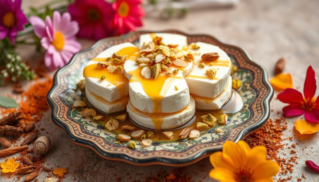 Moroccan cheese dessert