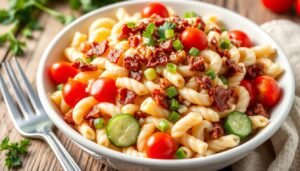 bacon ranch pasta salad