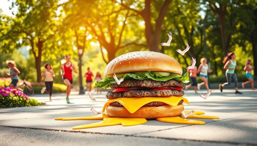 burning quarter pounder calories