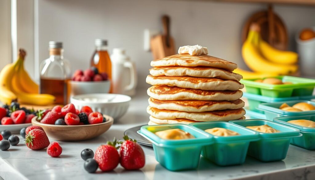 cottage cheese pancakes meal prep