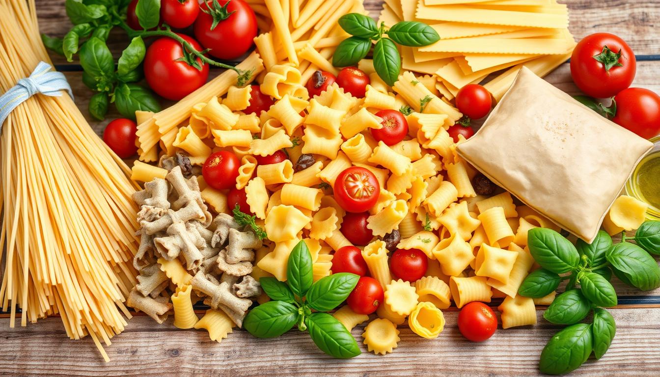 different types of pasta