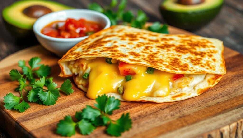 homemade quesadilla