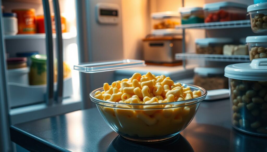 mac and cheese storage