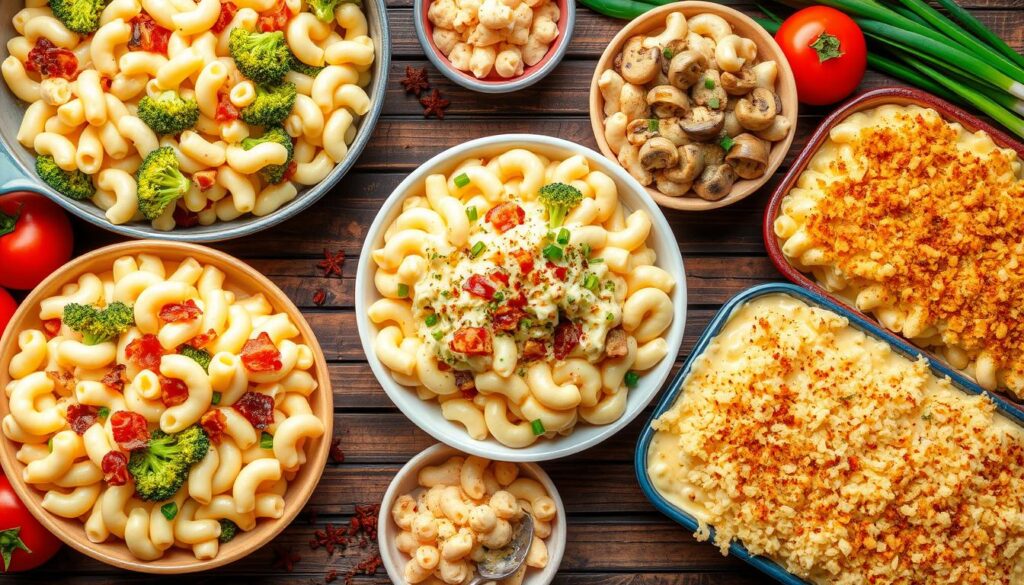 mac and cheese variations