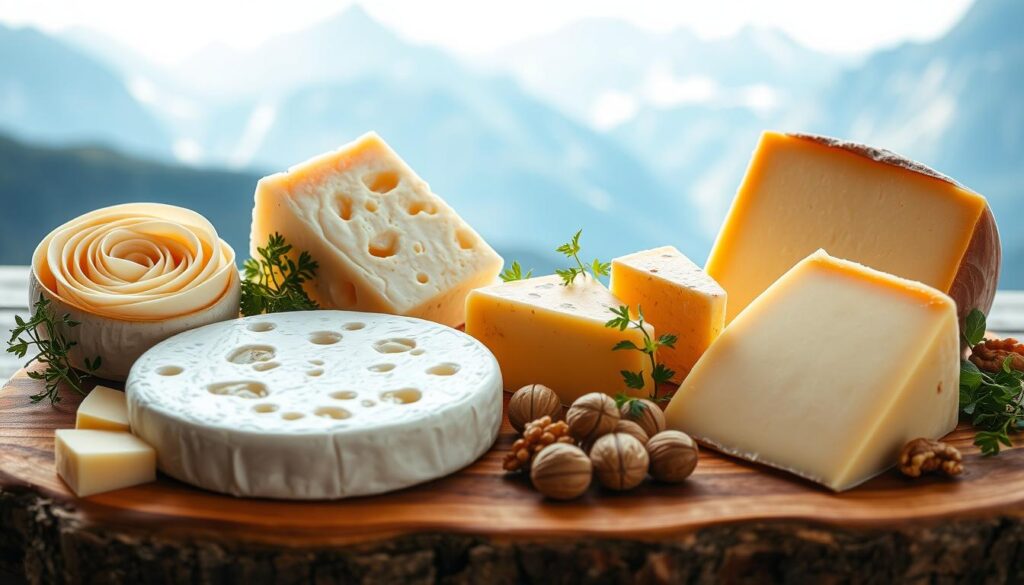 regional Swiss cheeses