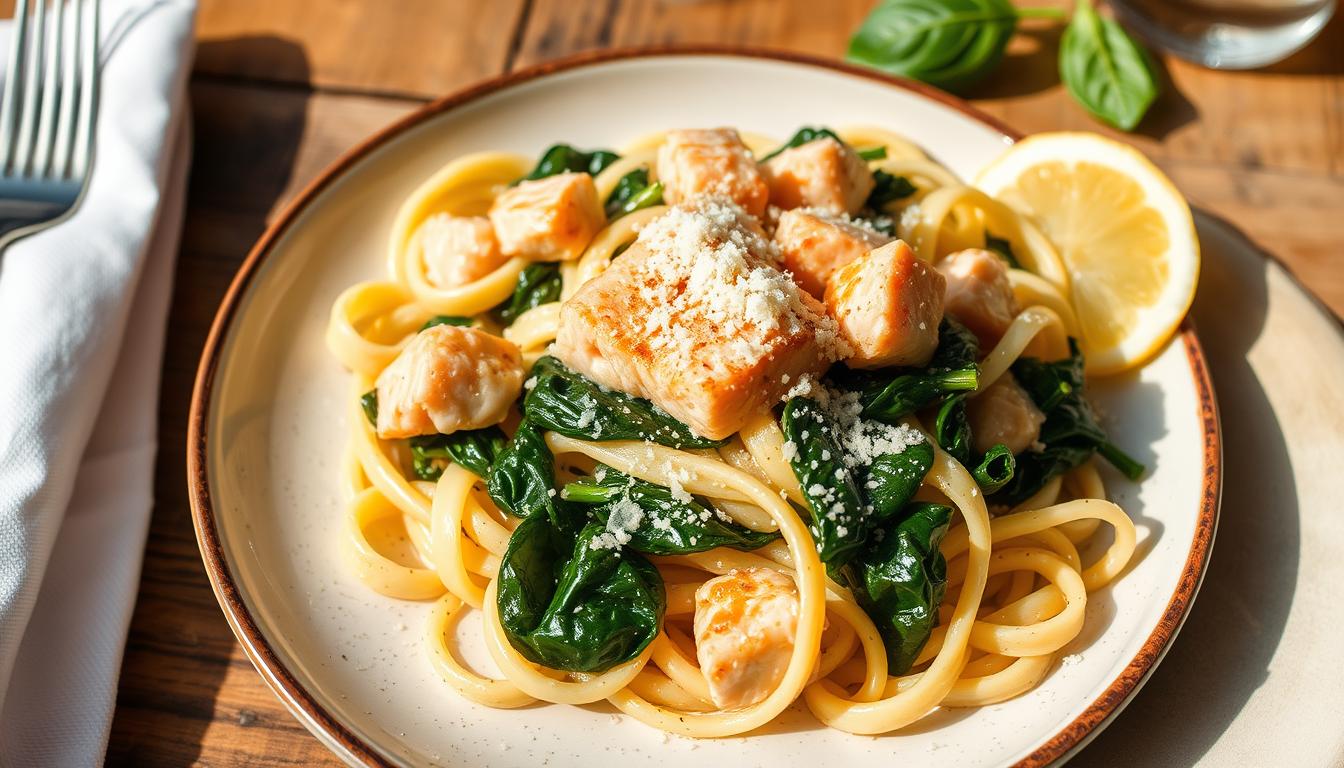 salmon pasta recipe