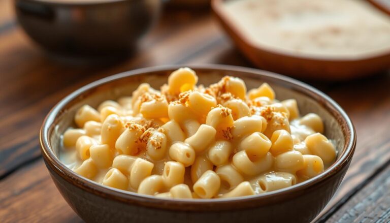 white cheddar mac and cheese