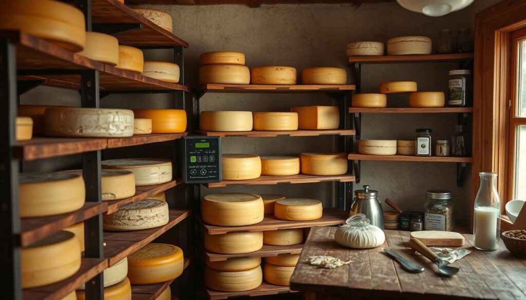 Aging Cheese at Home