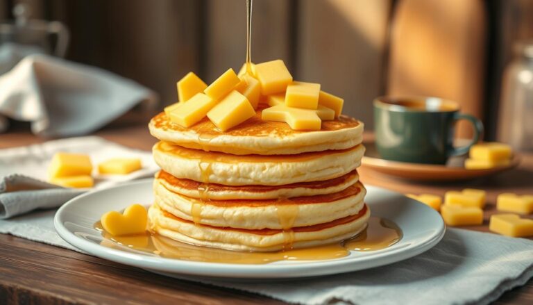 Cheesy Pancake Art for Breakfast