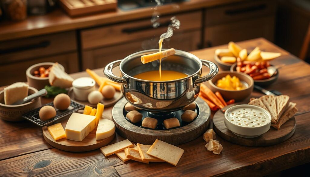 DIY Cheese Fondue Fountain