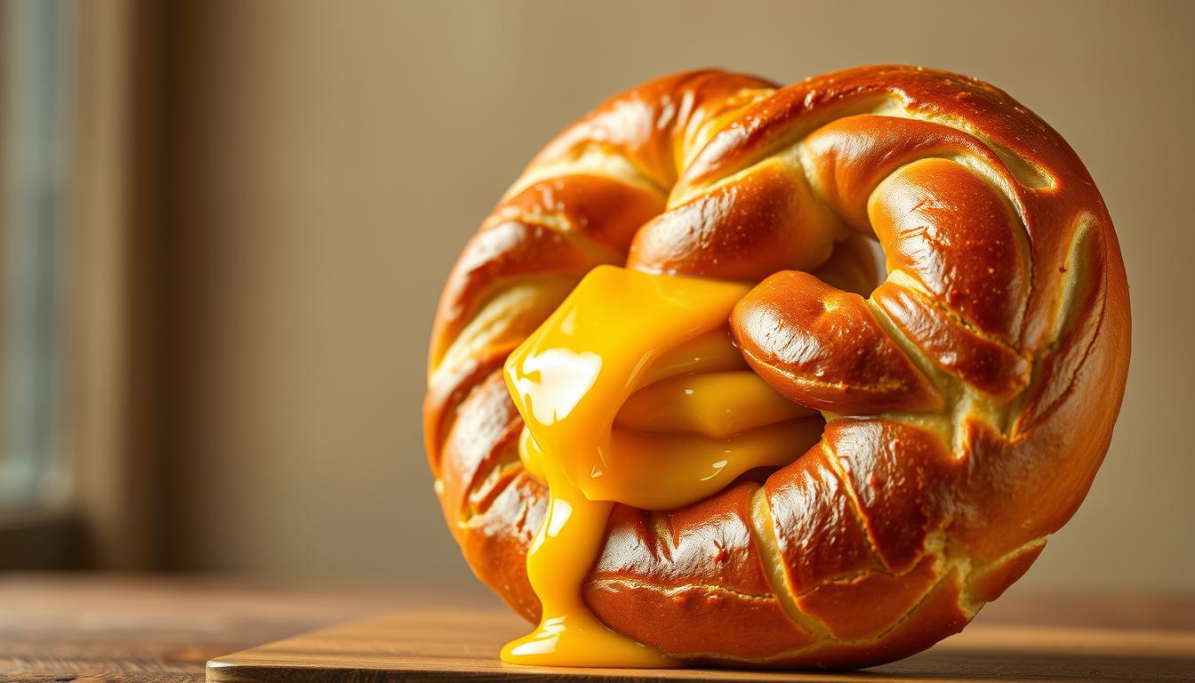 Giant Cheese-Stuffed Pretzel Recipe