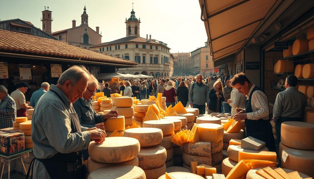 Parmesan cheese market