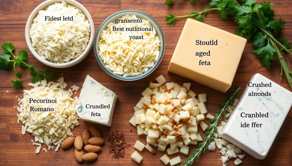 Parmesan cheese substitutes