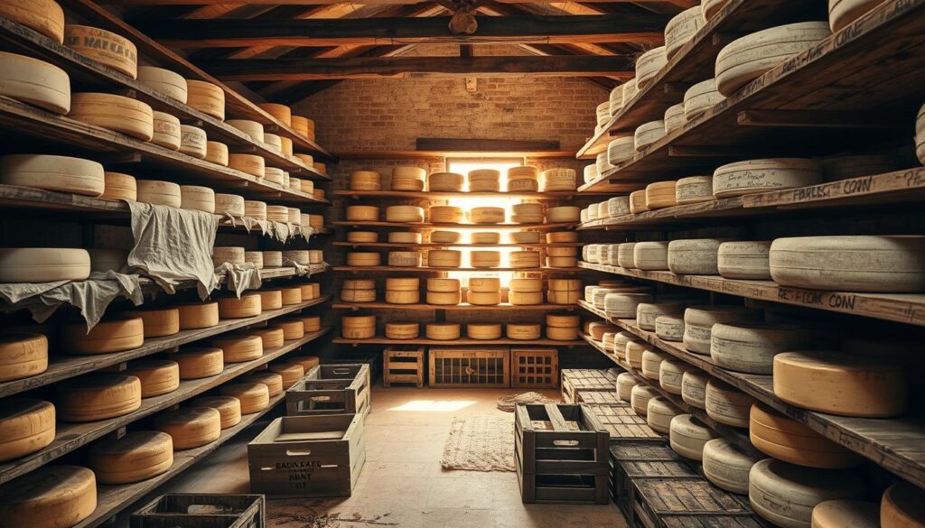 cheese aging process