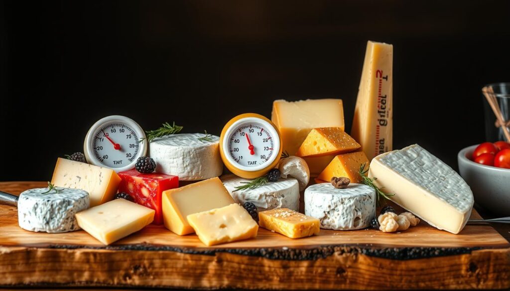 cheese temperature guidelines