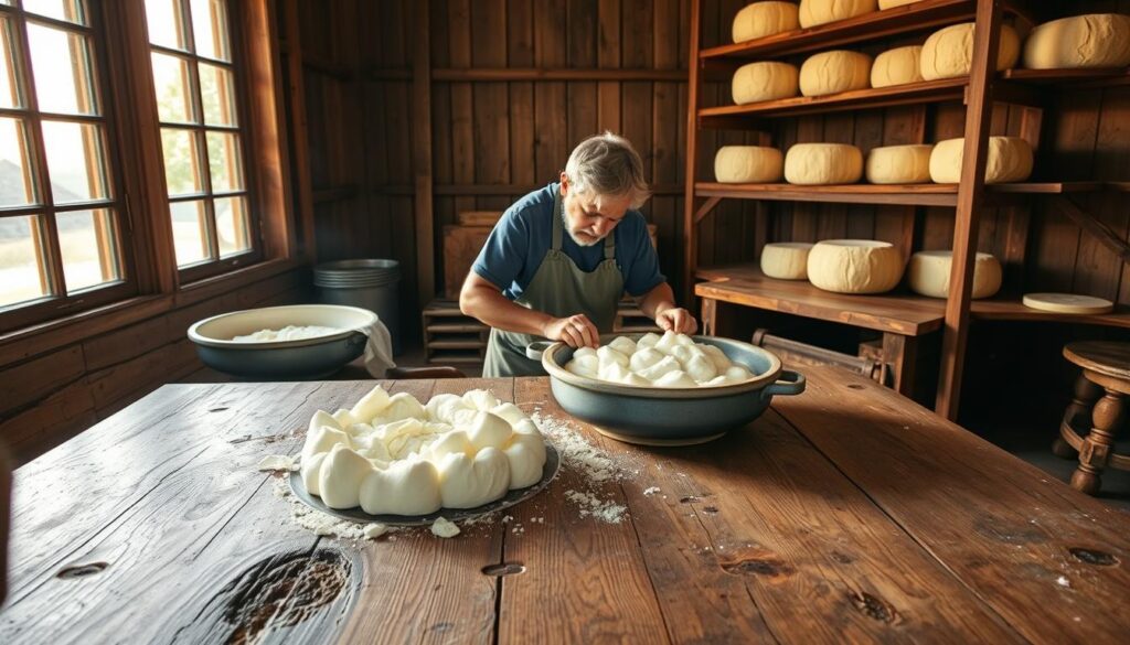 coconut cheese making