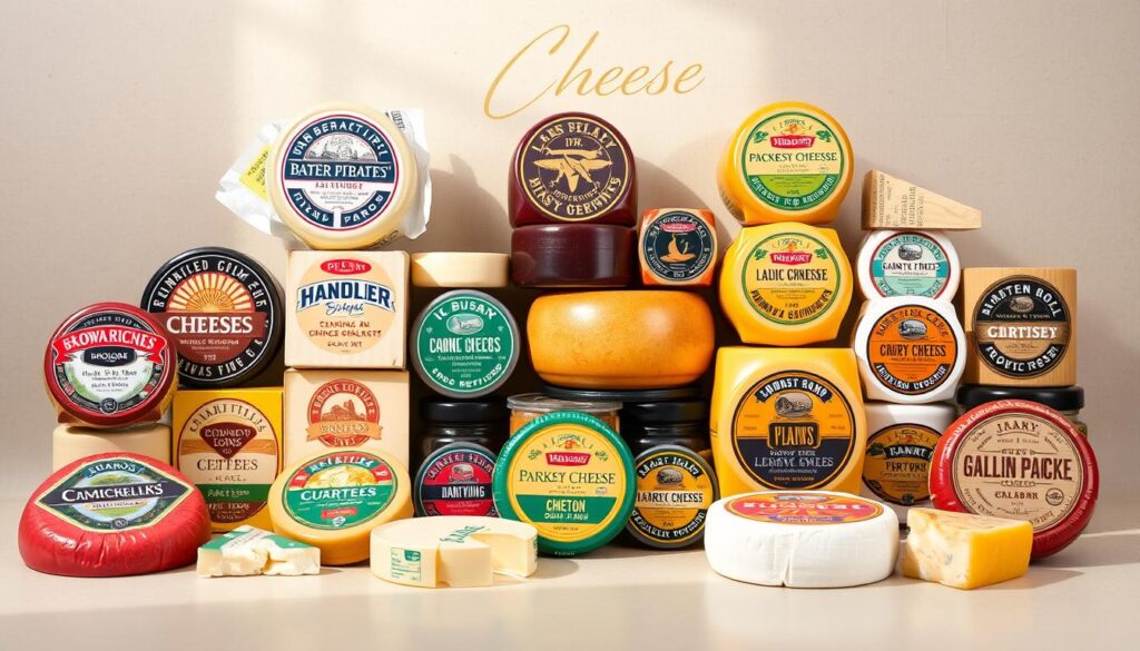 famous cheese labels