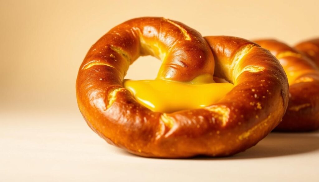 giant cheese pretzels