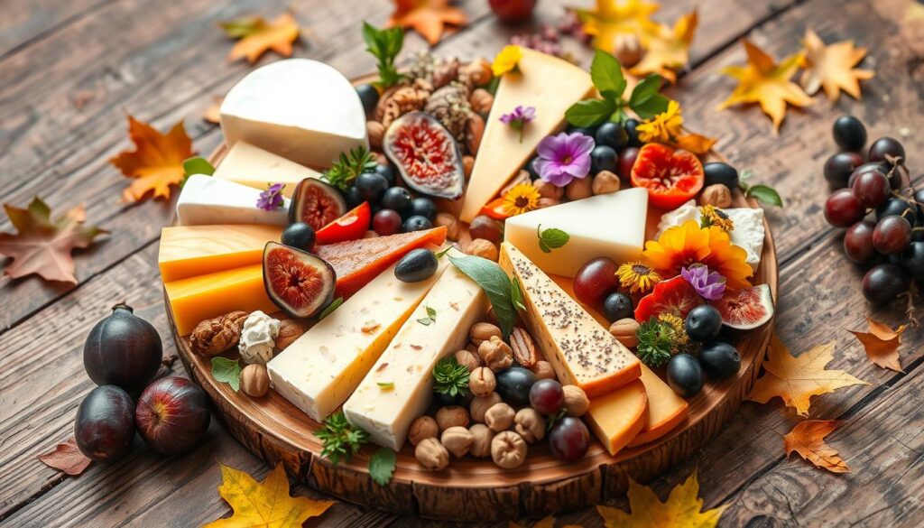 non-dairy cheese platters