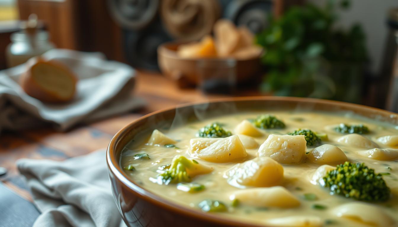 Broccoli Cheese Potato Chowder