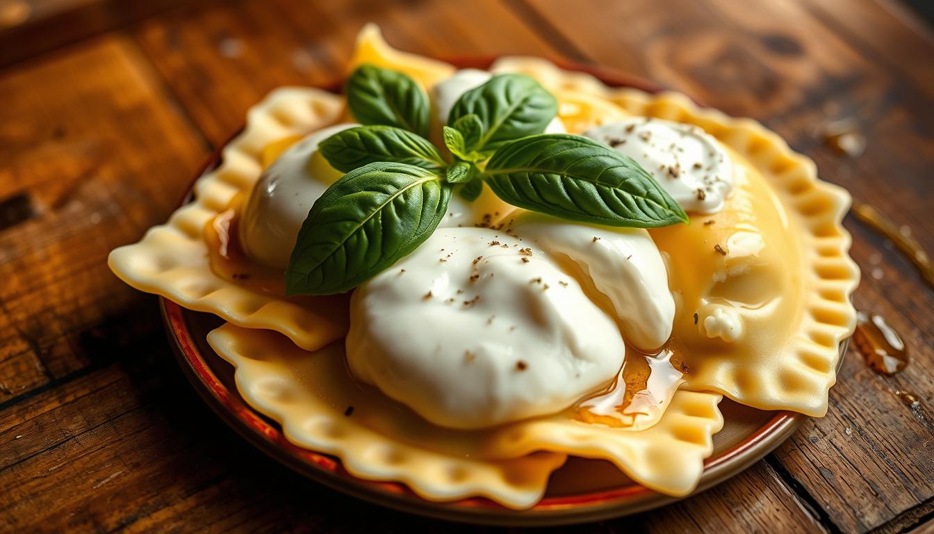 Burrata Ravioli