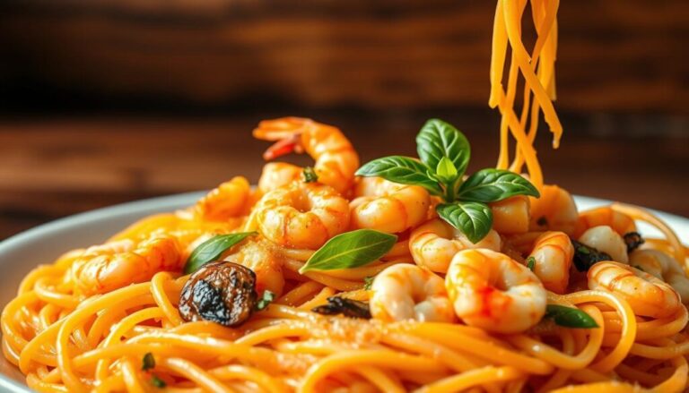 Authentic Thai Seafood Pasta: Flavors from Thailand