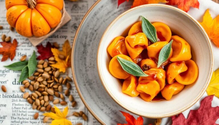 Tortellini pumpkin pasta